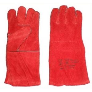 Rokavice varilske dolge RDEČE 10